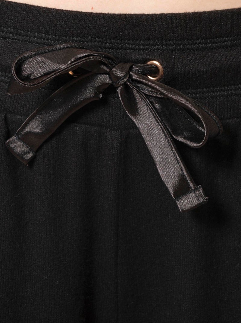 Pantalon homewear femme Isotoner Noir - Kiabi