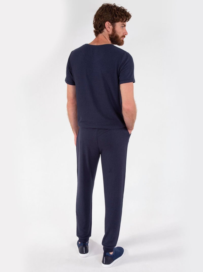 Pantalon homewear homme Isotoner Bleu marine - Kiabi