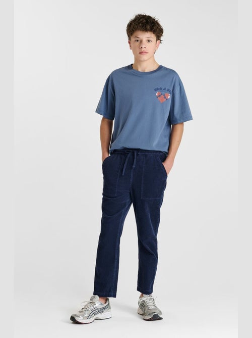 Pantalon HOUBO droite 'Le Temps Des Cerises' - Kiabi