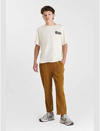 Pantalon houbo droite 'le temps des cerises'