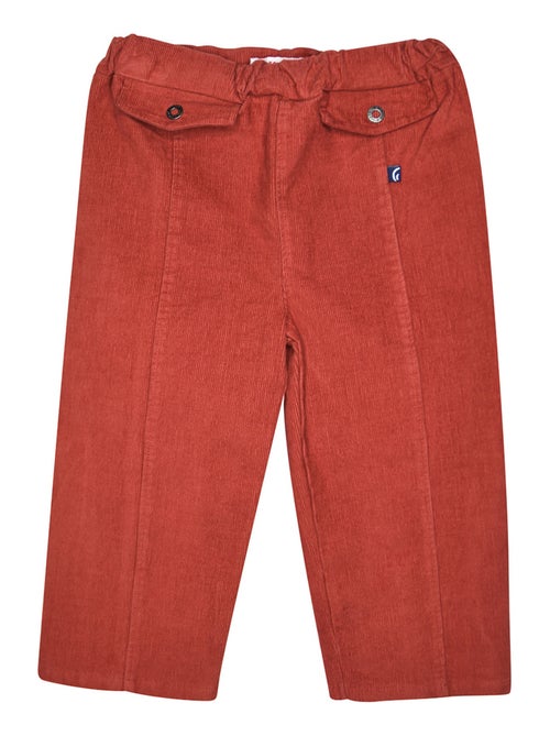PANTALON IDORA VELOURS COTELE ENFANT - Kiabi
