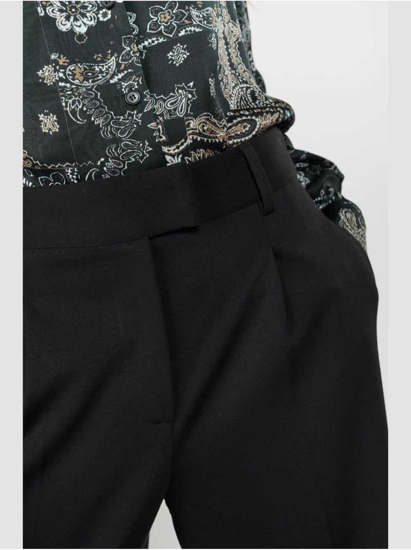Pantalon igor droite 'le temps des cerises' Noir - Kiabi