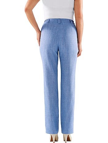 Pantalon Imitation Lin - Taille Courte - Witt