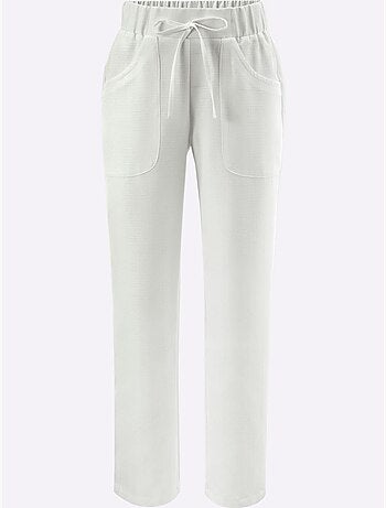 Pantalon Imitation Lin - Taille Standard - Moda Vilona
