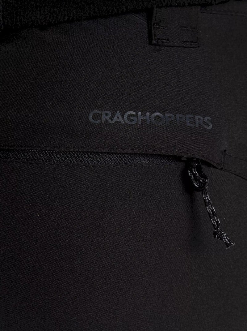 Pantalon imperméable à taille semi-élastiquée airedale - craghoppers Noir - Kiabi