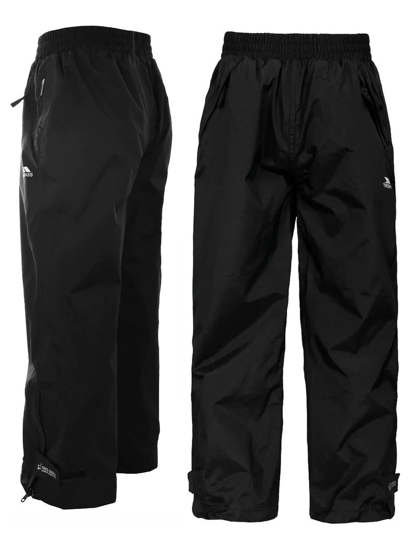 Pantalon imperméable childrens/kids echo - trespass Noir - Kiabi