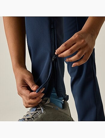 Pantalon imperméable et uni à taille semi-élastiquée geo - regatta