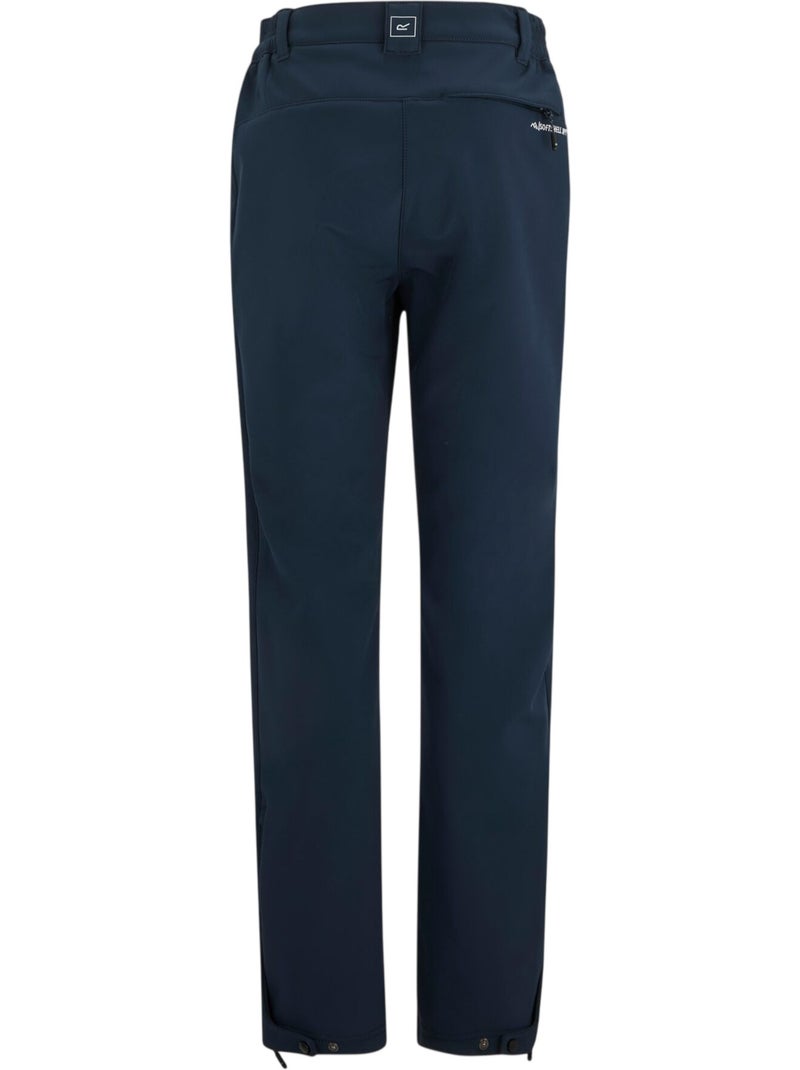 Pantalon imperméable et uni à taille semi-élastiquée geo - regatta Bleu marine - Kiabi