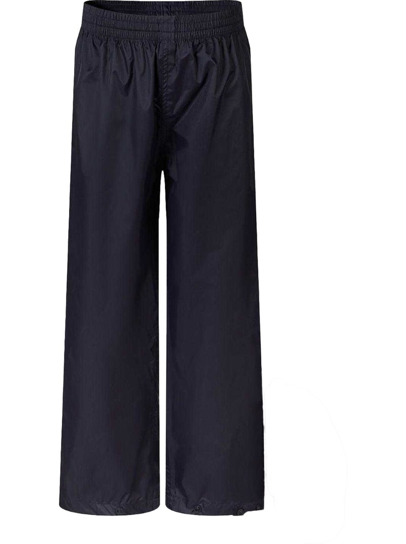 Pantalon imperméable motif/style uni - minoti Bleu - Kiabi