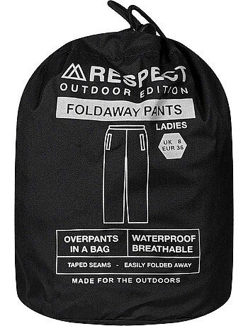 Pantalon imperméable motif/style uni - respect