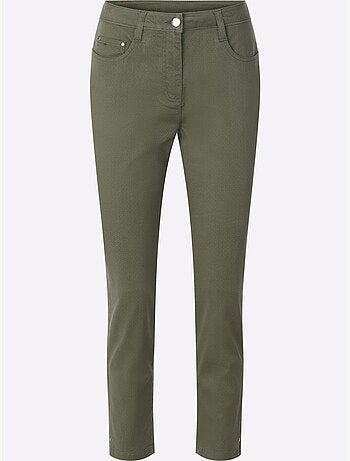 Pantalon imprimé à la coupe classique et aux détails raffinés - Taille standard - Witt