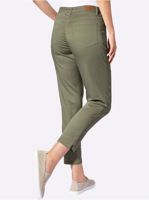 Pantalon imprimé à la coupe classique et aux détails raffinés - Taille standard - Witt - Kiabi