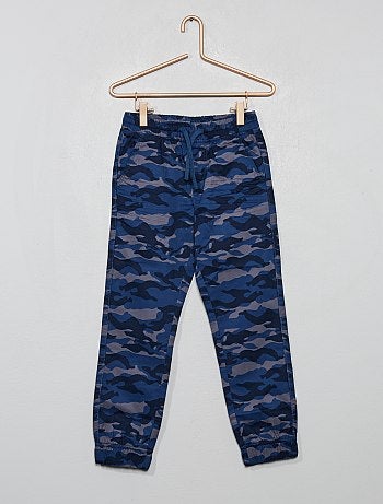 Pantalon imprimé 'camouflage'