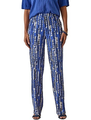 Pantalon imprimé coupe large - daxon