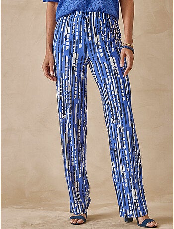 Pantalon imprimé coupe large - daxon