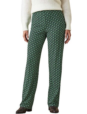 Pantalon imprimé coupe large - daxon