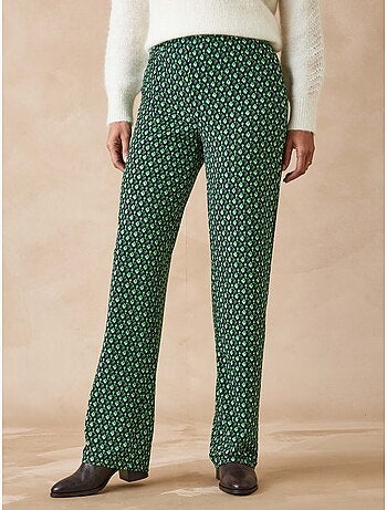 Pantalon imprimé coupe large - daxon