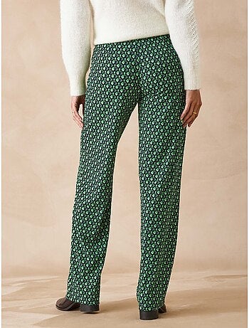 Pantalon imprimé coupe large - daxon