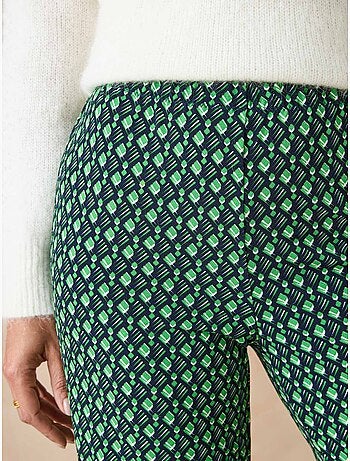 Pantalon imprimé coupe large - daxon