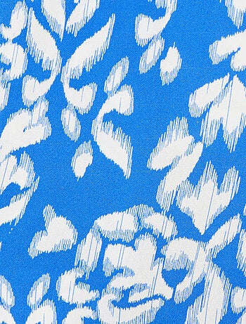 Pantalon imprimé ethnique pure viscose - Damart