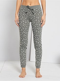 Pantalon imprimé fleuri - Kiabi