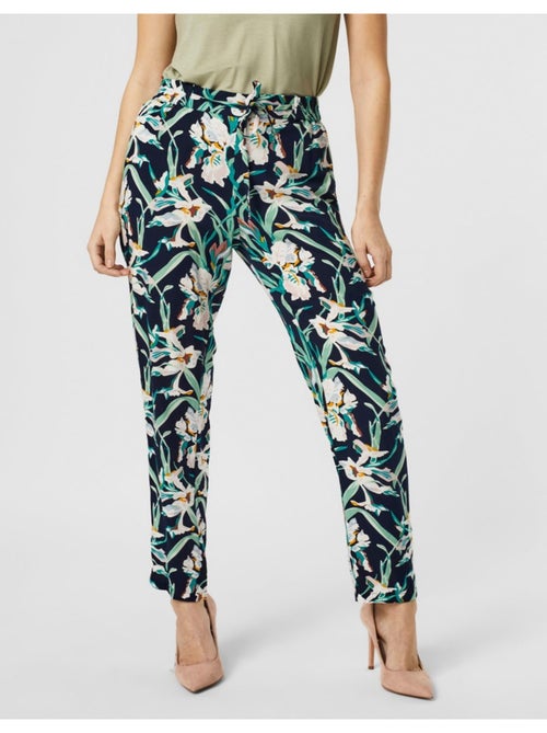 Pantalon imprimé fluide, en coton Vero Moda - Kiabi