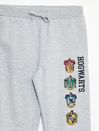 Pantalon imprimé 'Harry Potter' en molleton gratté doux et chaud