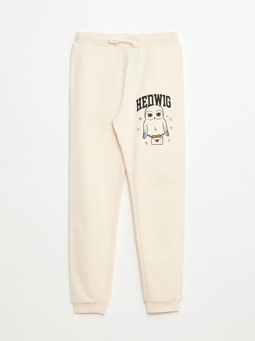 Pantalon imprimé 'Harry Potter' en polaire uni - Kiabi