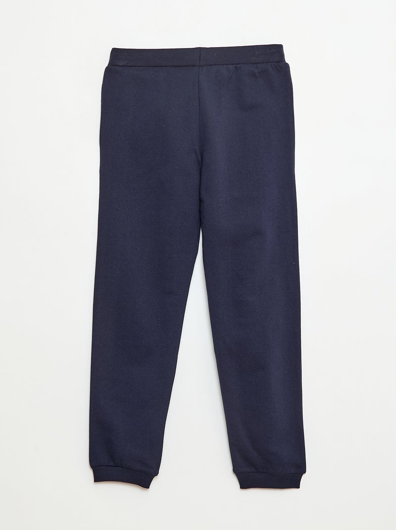 Pantalon imprimé 'Harry Potter' en polaire uni Bleu - Kiabi
