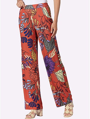 Pantalon Imprimé Imprimé Floral - Taille Standard - Helline