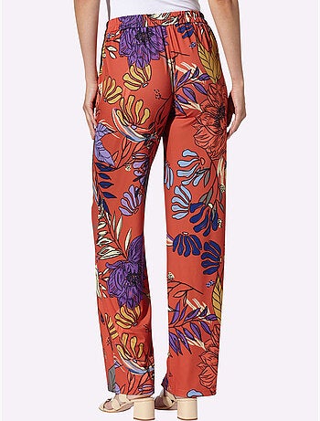 Pantalon Imprimé Imprimé Floral - Taille Standard - Helline