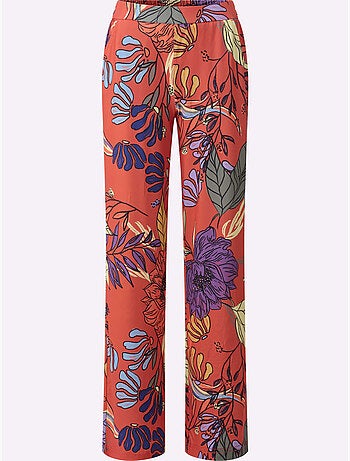 Pantalon Imprimé Imprimé Floral - Taille Standard - Helline