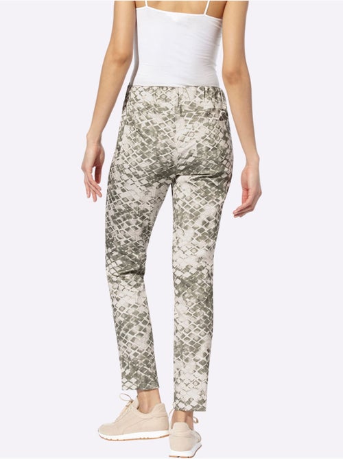 Pantalon Imprimé Imprimé Mode - Taille Standard - Helline - Kiabi Pantalon Imprimé Imprimé Mode - Taille Standard - Helline - Kiabi
