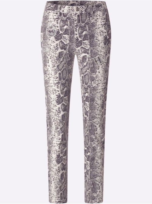 Pantalon imprimé motif animal tendance - taille standard - helline - Kiabi Pantalon imprimé motif animal tendance - taille standard - helline - Kiabi