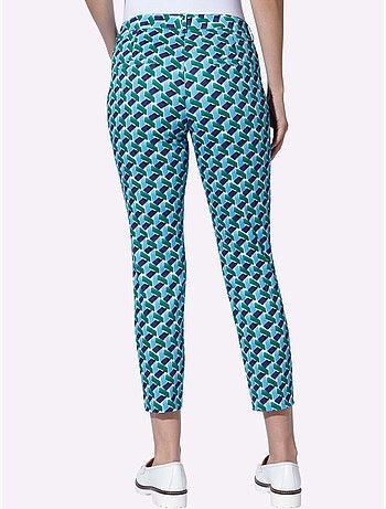 Pantalon Imprimé Motif Graphique - Taille Standard - Helline