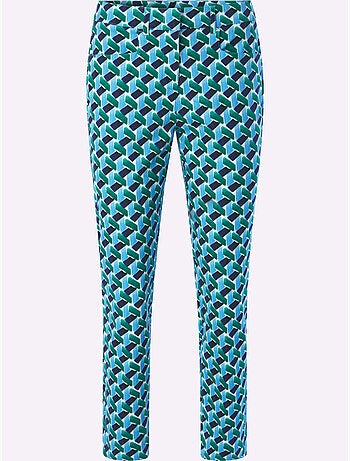 Pantalon Imprimé Motif Graphique - Taille Standard - Helline