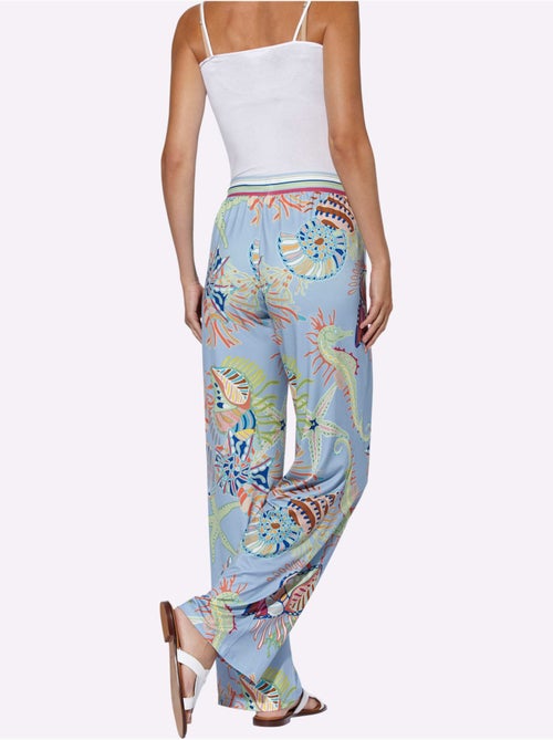 Pantalon Imprimé Motif Imprimé Exclusif - Taille Standard - Helline - Kiabi