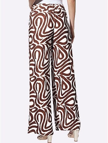 Pantalon Imprimé Motif Imprimé Exclusif - Taille Standard - Helline