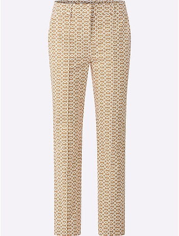 Pantalon Imprimé Nervures Affinantes - Taille Standard - Helline