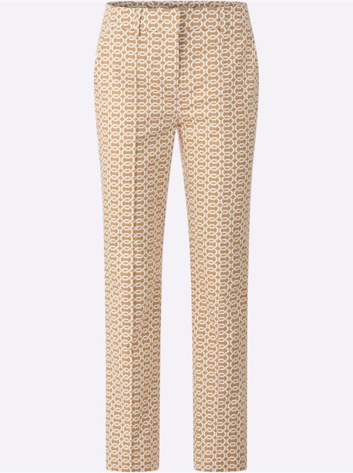 Pantalon Imprimé Nervures Affinantes - Taille Standard - Helline - Kiabi