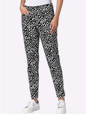Pantalon Imprimé Qualité Coton - Taille Standard - Helline