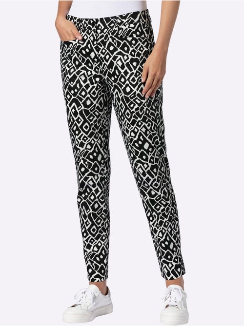 Pantalon Imprimé Qualité Coton - Taille Standard - Helline - Kiabi