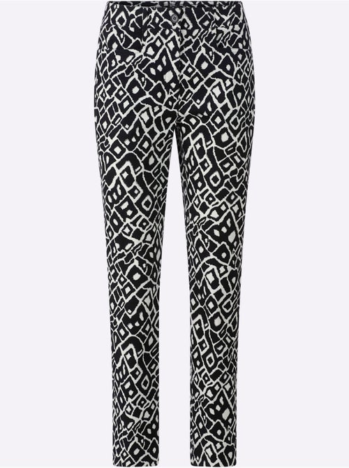 Pantalon Imprimé Qualité Coton - Taille Standard - Helline - Kiabi