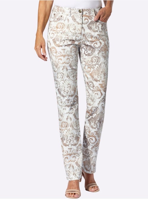 Pantalon Imprimé Qualité Coton - Taille Standard - Witt - Kiabi