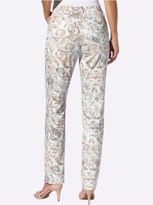 Pantalon Imprimé Qualité Coton - Taille Standard - Witt - Kiabi
