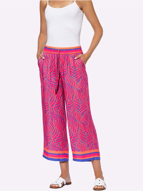 Pantalon Imprimé Qualité Tissée - Taille Standard - helline - Kiabi