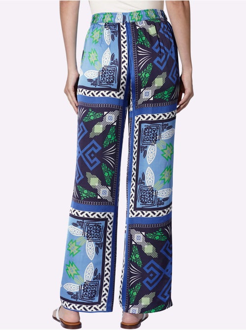 Pantalon Imprimé Tricot Affinant - Taille Standard - Helline - Kiabi