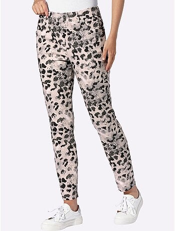Pantalon Imprimé Viscose - Taille Standard - Helline