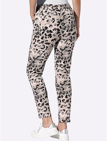 Pantalon Imprimé Viscose - Taille Standard - Helline
