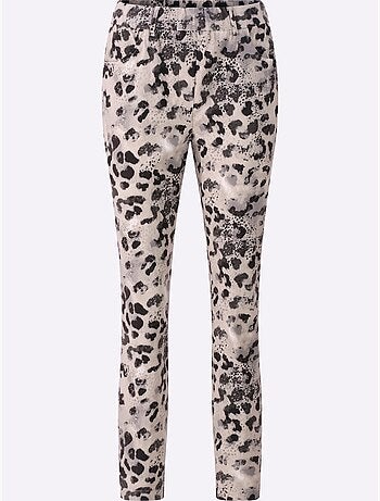 Pantalon Imprimé Viscose - Taille Standard - Helline